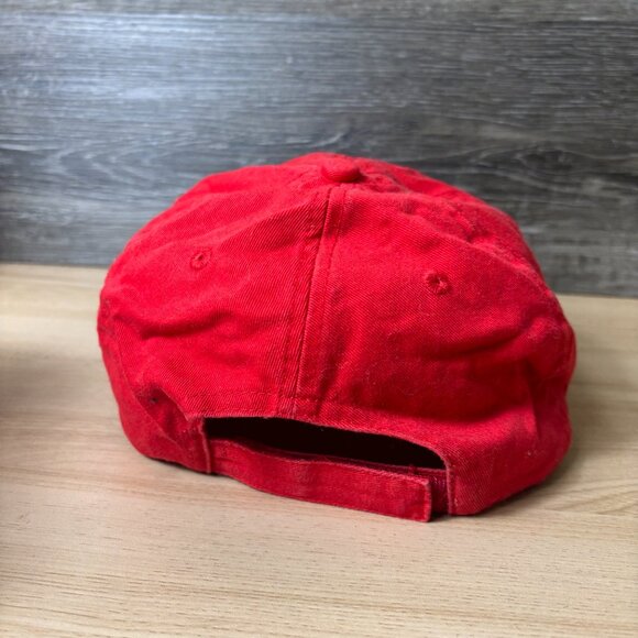 UPS Hat Cap Strap Back Red United Parcel Service Red Adjustable - Picture 5 of 9